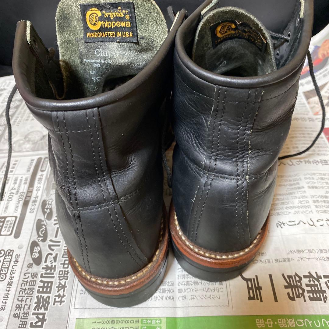 極美品 レアモデル】チペワ　99954　ワークブーツ　レザー28センチ10Ｄ美品