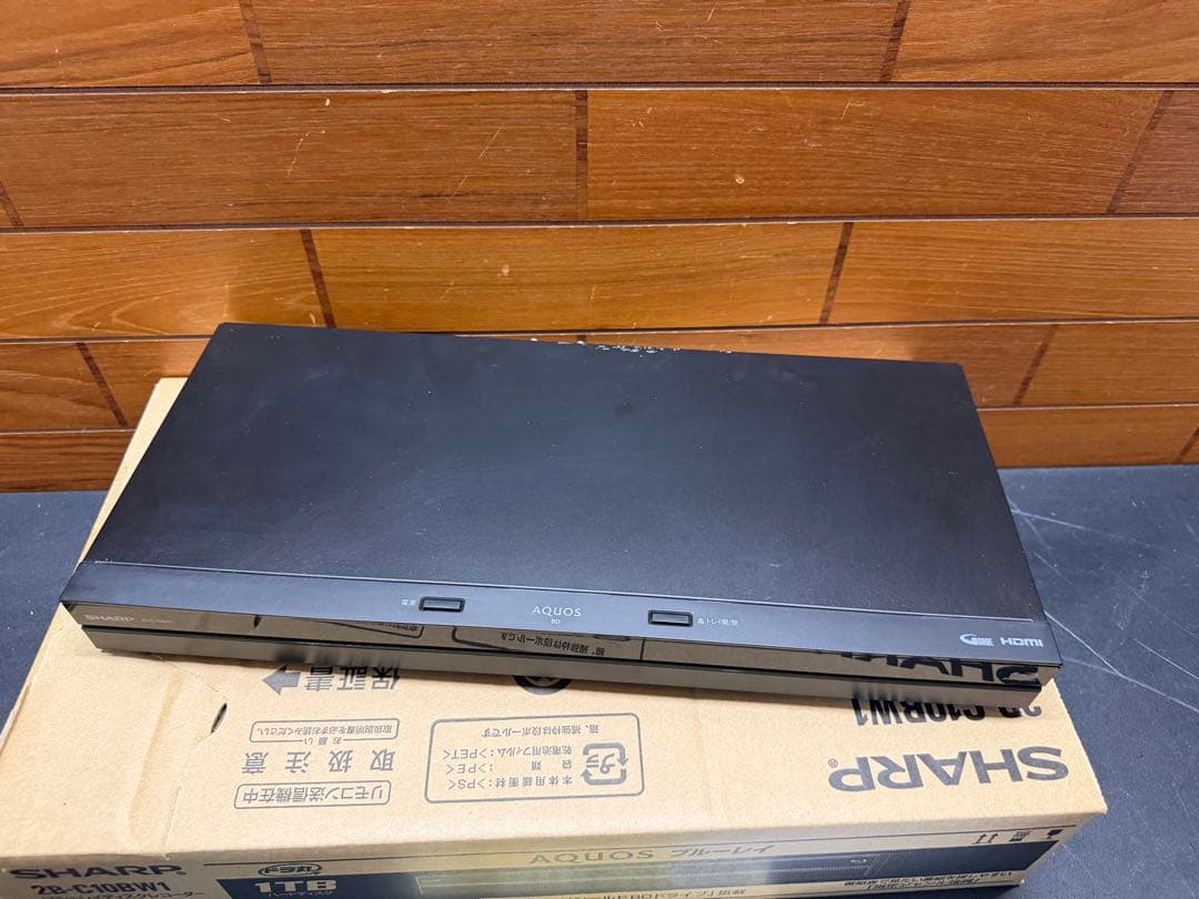 SHARP AQUOS ブルーレイレコーダー　2B-C10BW1 動作確認済