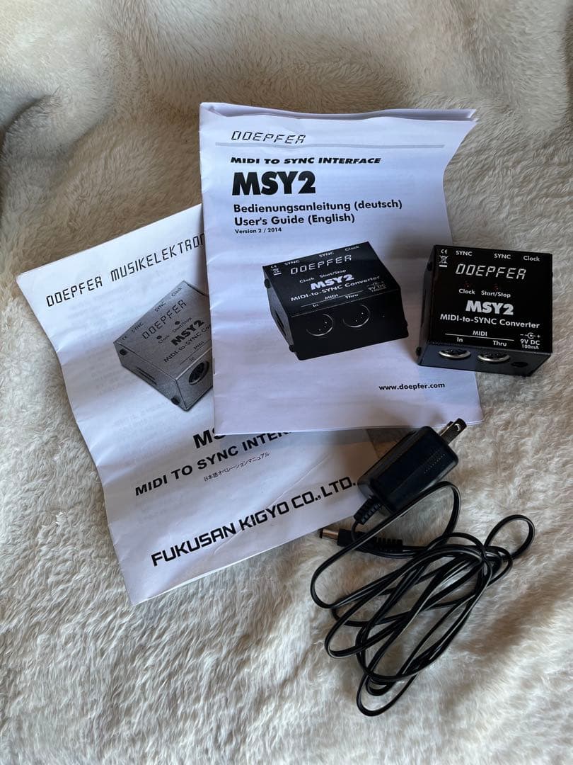 【美品】 DOEPFER MSY2 MIDI to SYNC converter