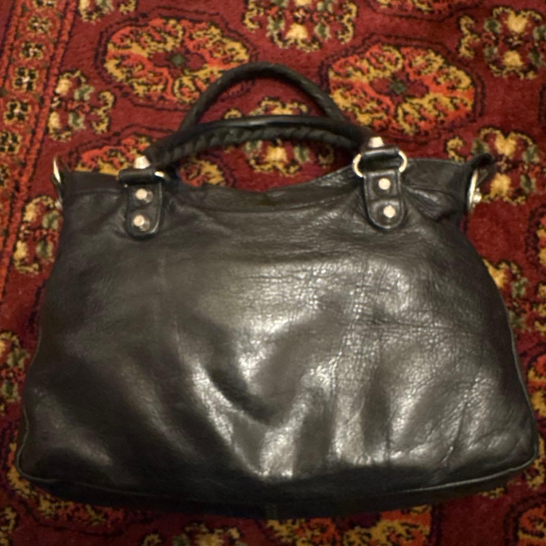 バレンシアガ　BALENCIAGA ジャイアントタウン　ブラック