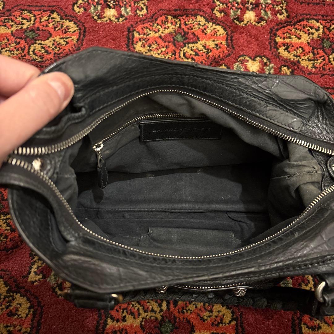 バレンシアガ　BALENCIAGA ジャイアントタウン　ブラック