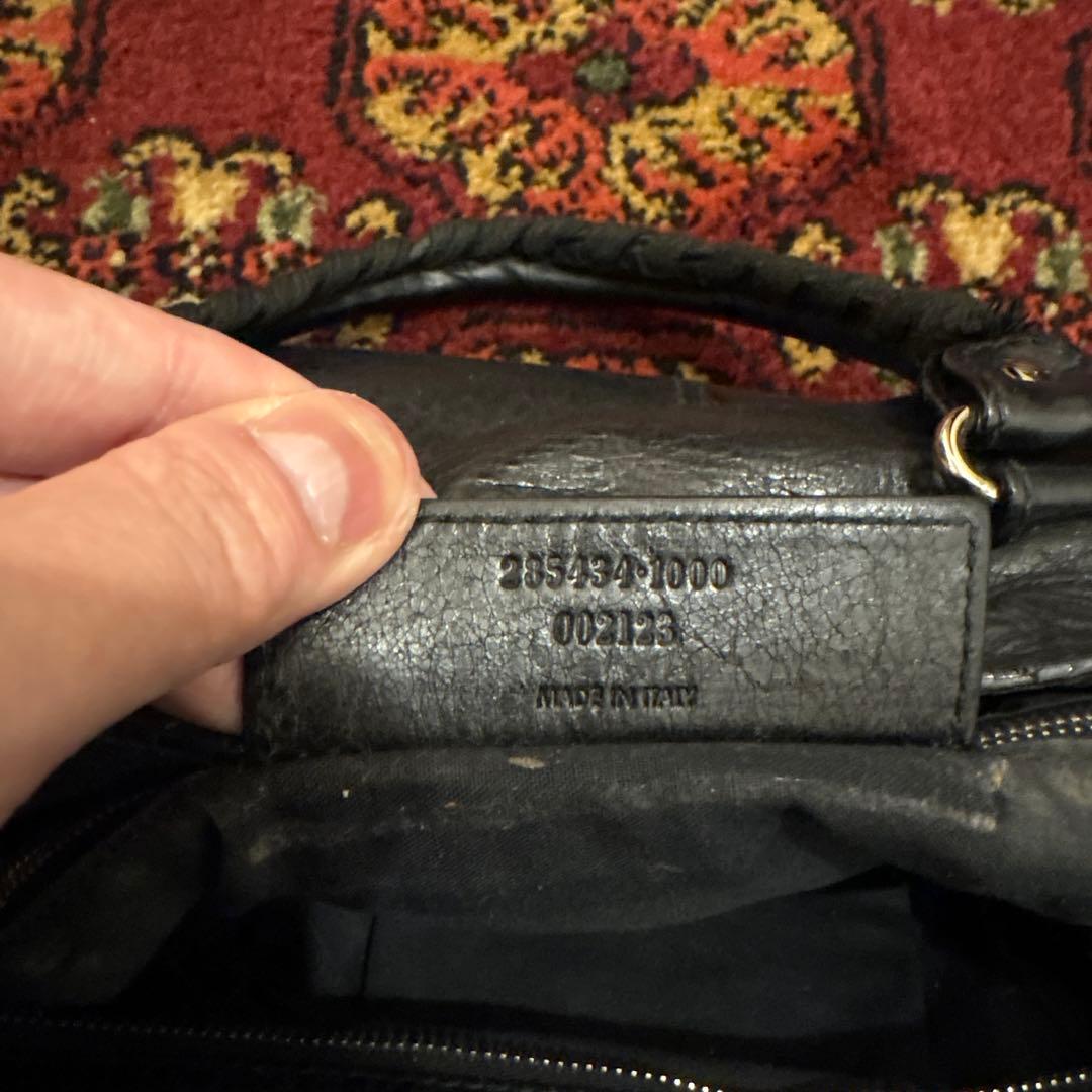 バレンシアガ　BALENCIAGA ジャイアントタウン　ブラック