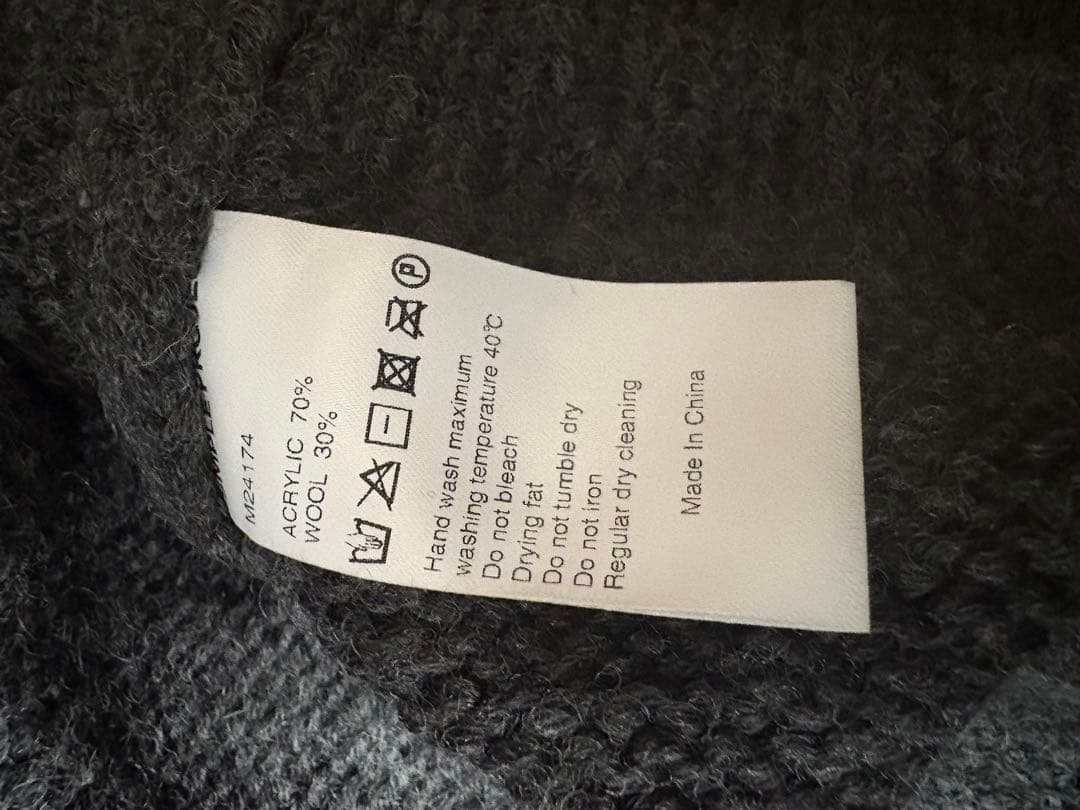 SIMPLE PROJECT CREW-NECK ARGYLE ニット　セーター