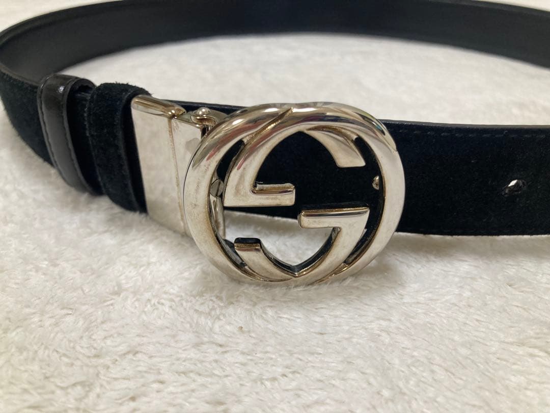 GUCCI レザーベルト 75/30