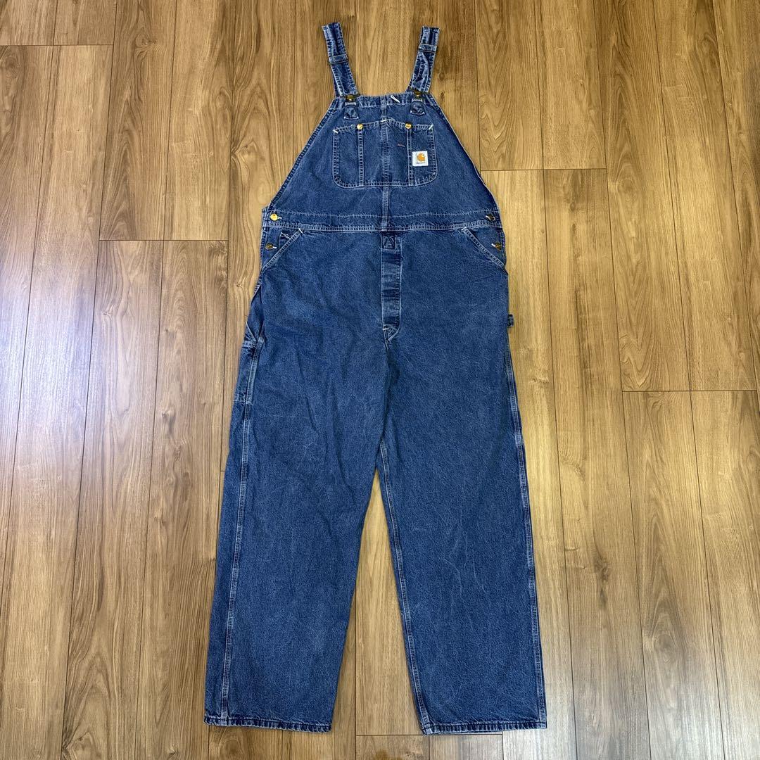 TMKH 　90s Carhartt カーハート デニムオーバーオール
