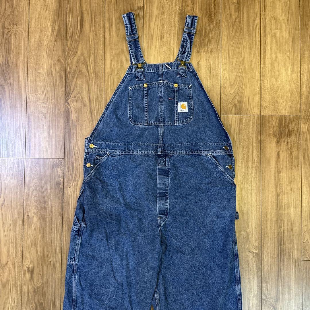 TMKH 　90s Carhartt カーハート デニムオーバーオール
