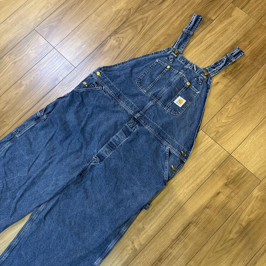 TMKH 　90s Carhartt カーハート デニムオーバーオール