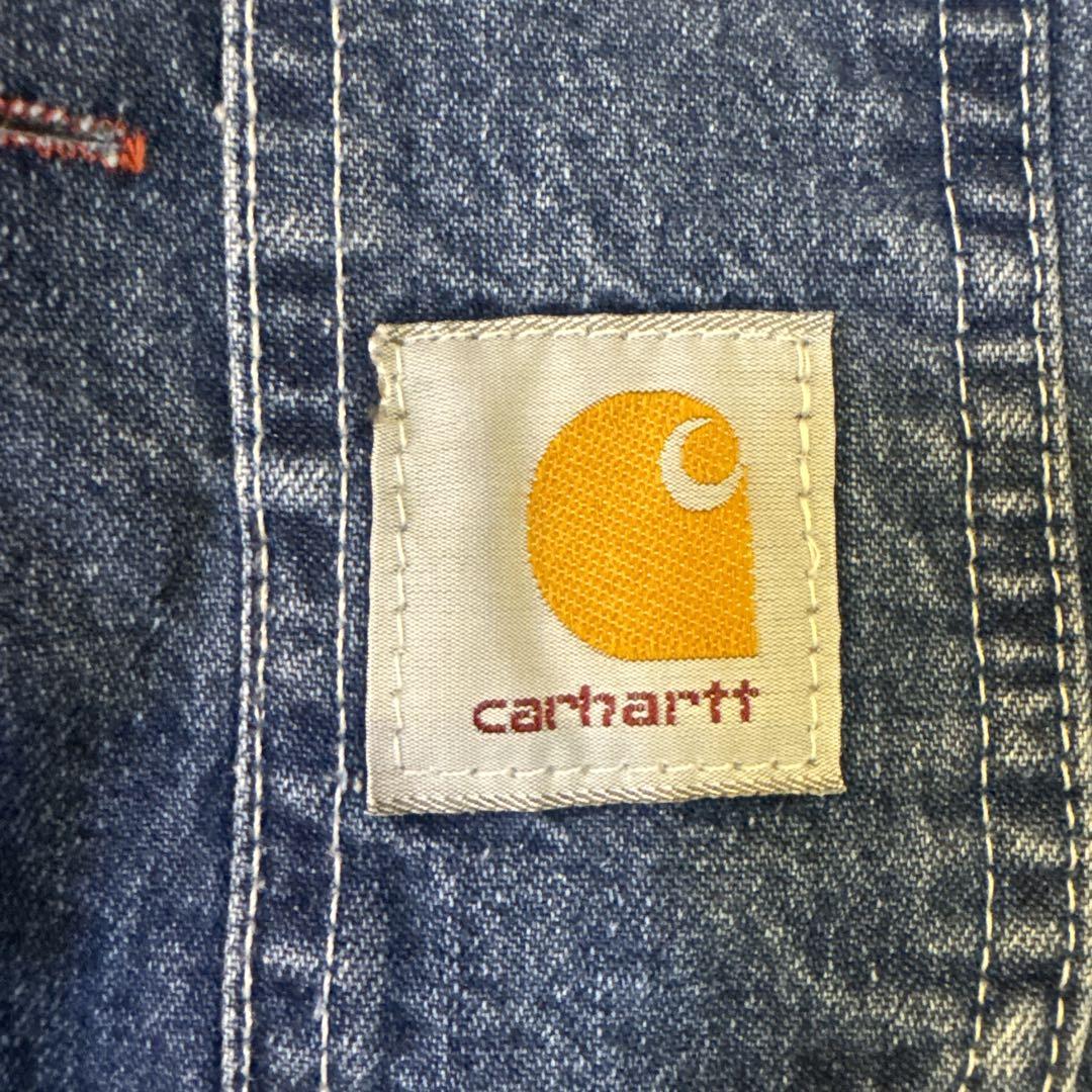 TMKH 　90s Carhartt カーハート デニムオーバーオール