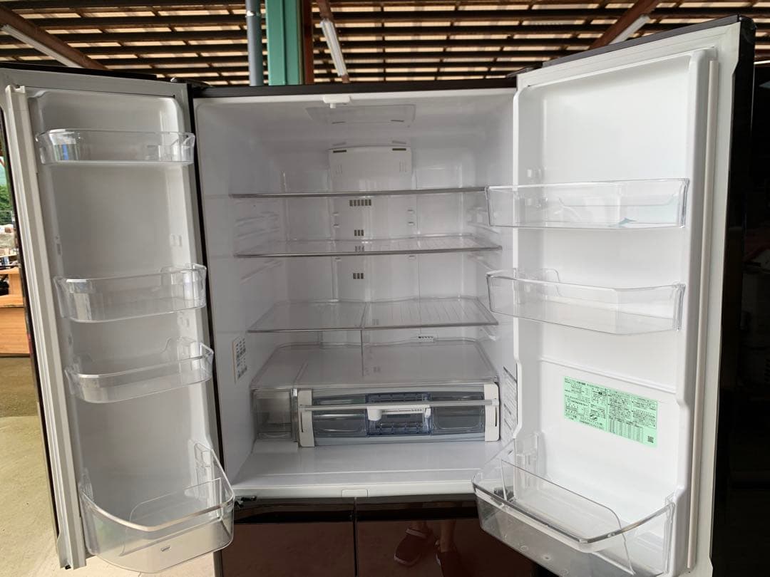 HITACHI 大型 冷蔵庫 真空チルド R-GS5100H 6ドア