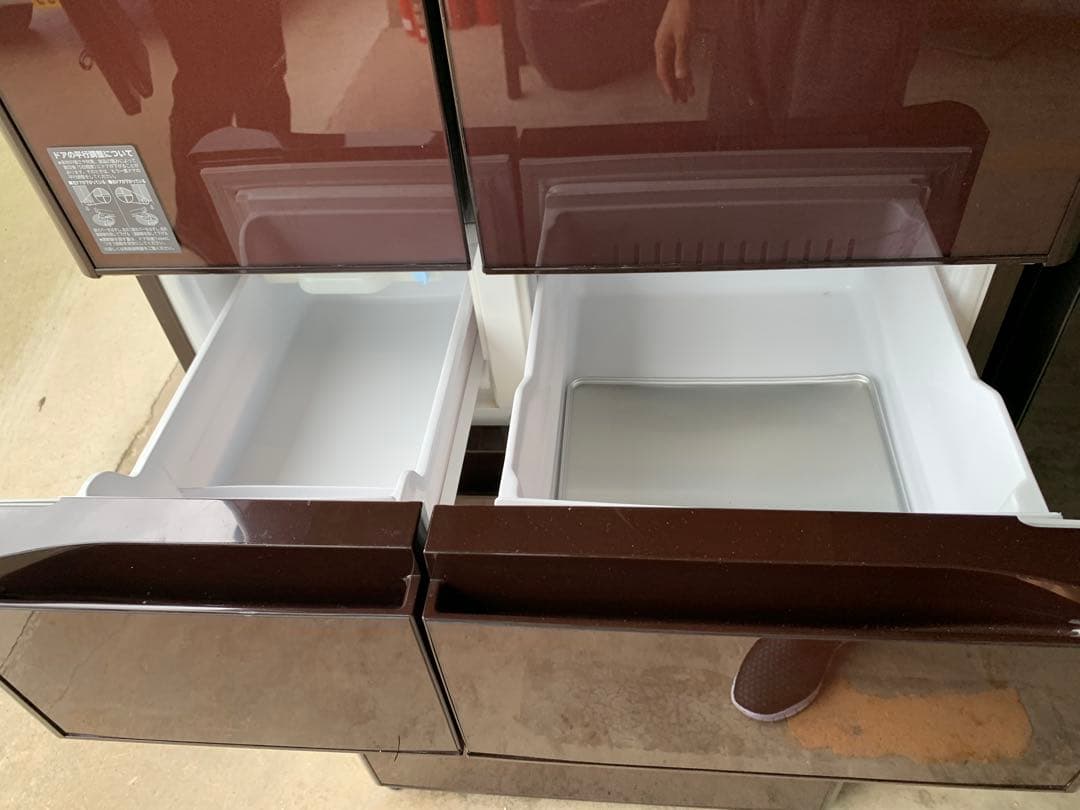 HITACHI 大型 冷蔵庫 真空チルド R-GS5100H 6ドア