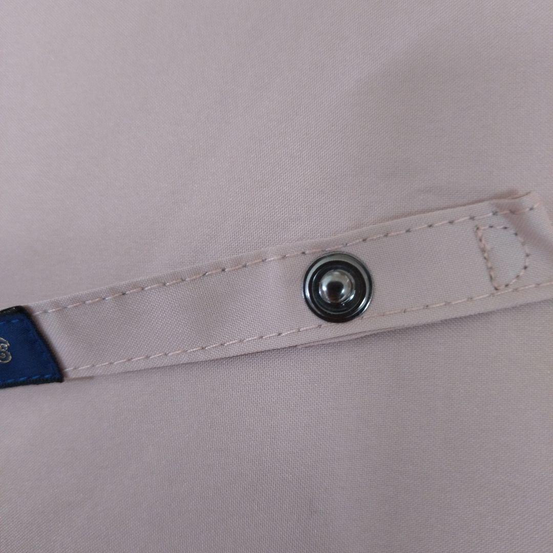 芦屋ロサブラン 完全遮光 フリル付きパゴダ日傘 ピンク