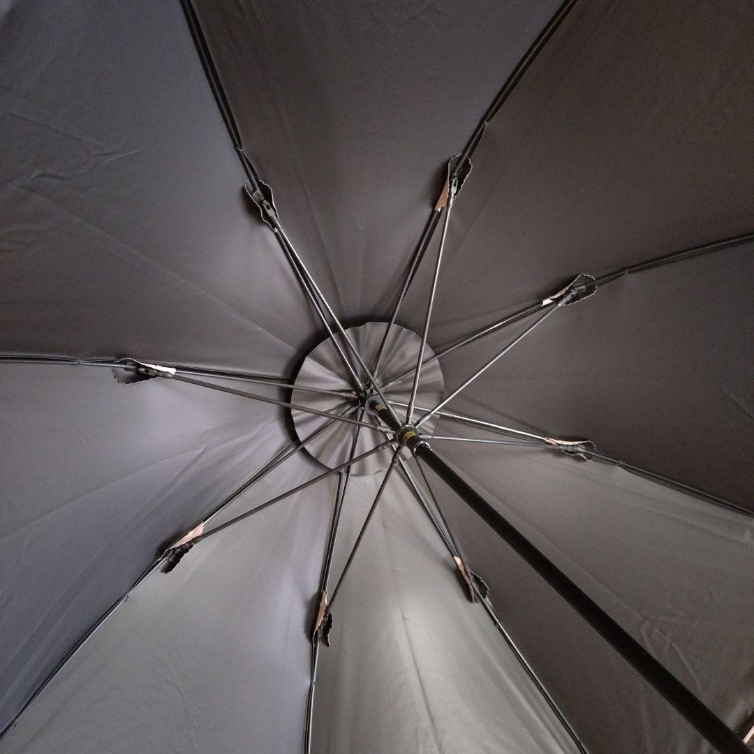 芦屋ロサブラン 完全遮光 フリル付きパゴダ日傘 ピンク