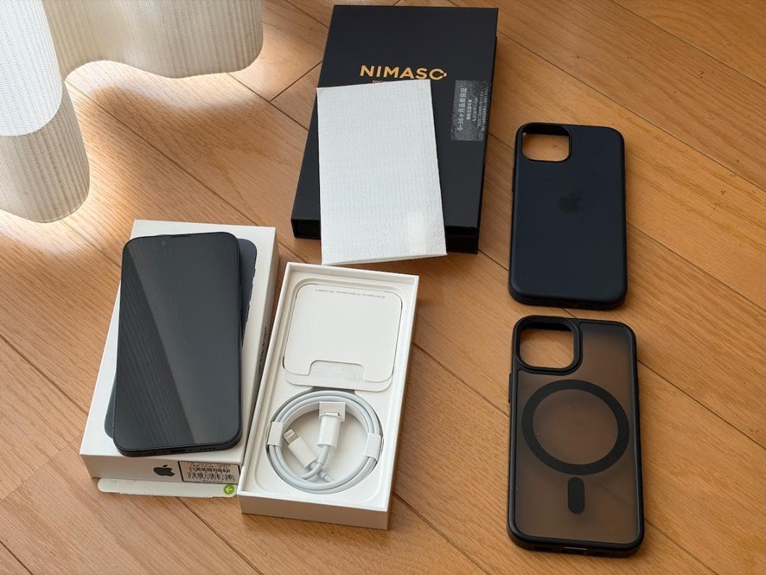 【美品】iPhone 13 mini ミッドナイト 128G バッテリ100%