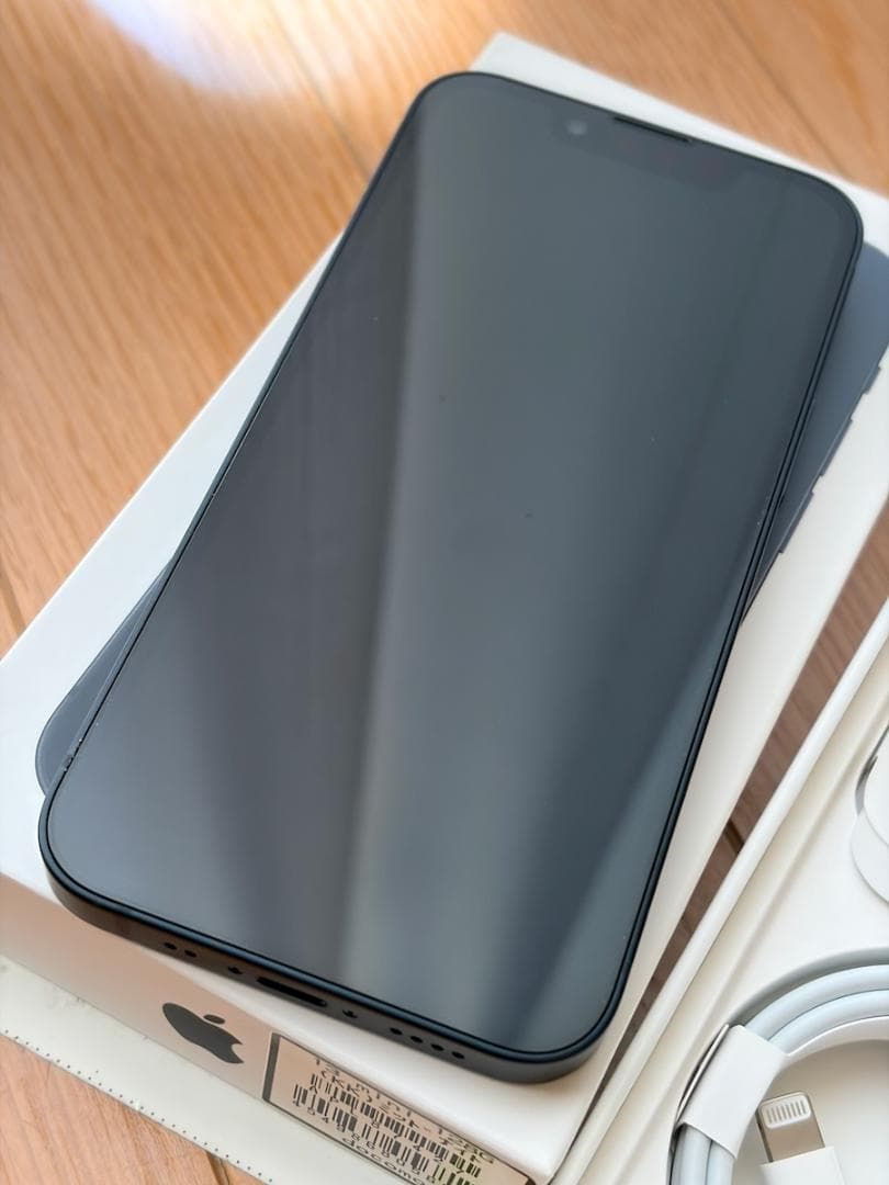 【美品】iPhone 13 mini ミッドナイト 128G バッテリ100%