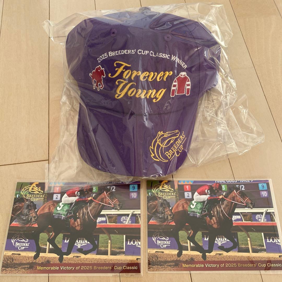 JRA ウェルカムチャンス　フォーエバーヤングキャップ＆ポストカード