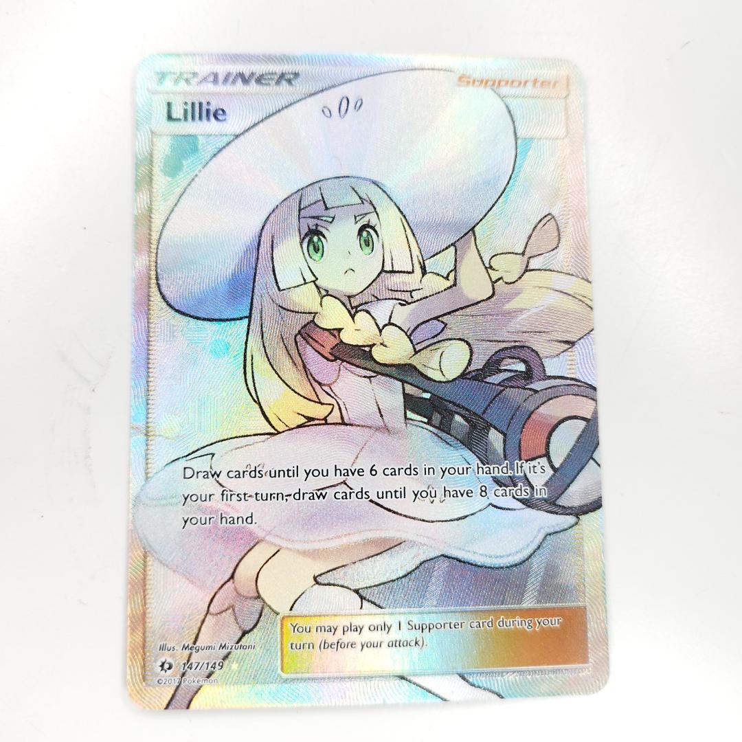 ポケモンカード 帽子リーリエ SR 英語版 147/149 海外 英語 I3Z8