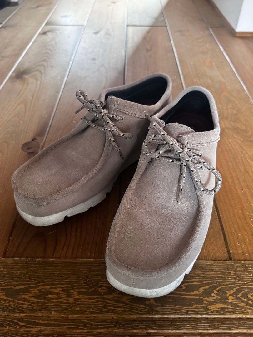 GORE-TEX スエード デッキシューズ グレー