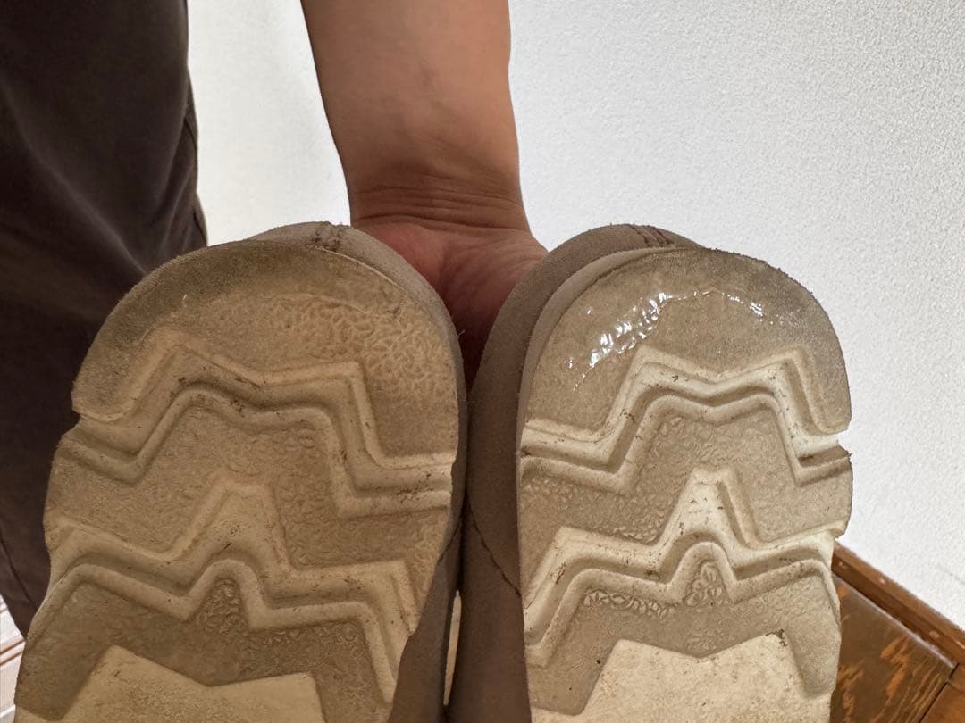 GORE-TEX スエード デッキシューズ グレー