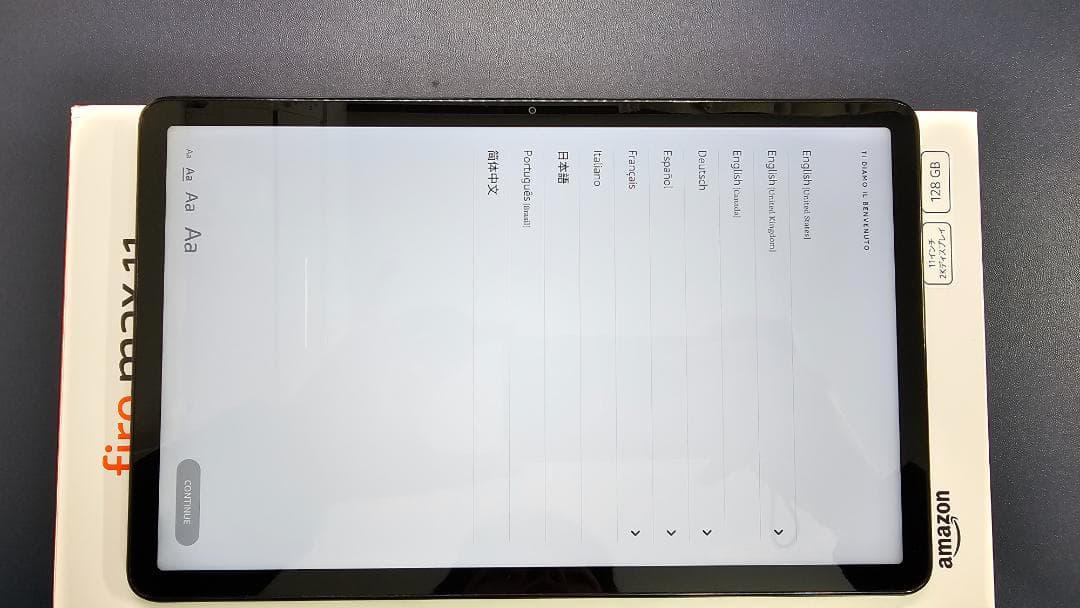 Amazon Fire Max 11 128GB Wi-Fi スタイラスペン付き