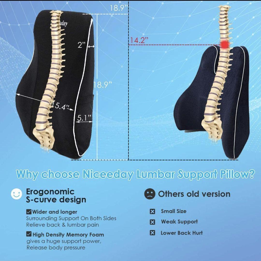 Niceeday 腰椎サポート クッション