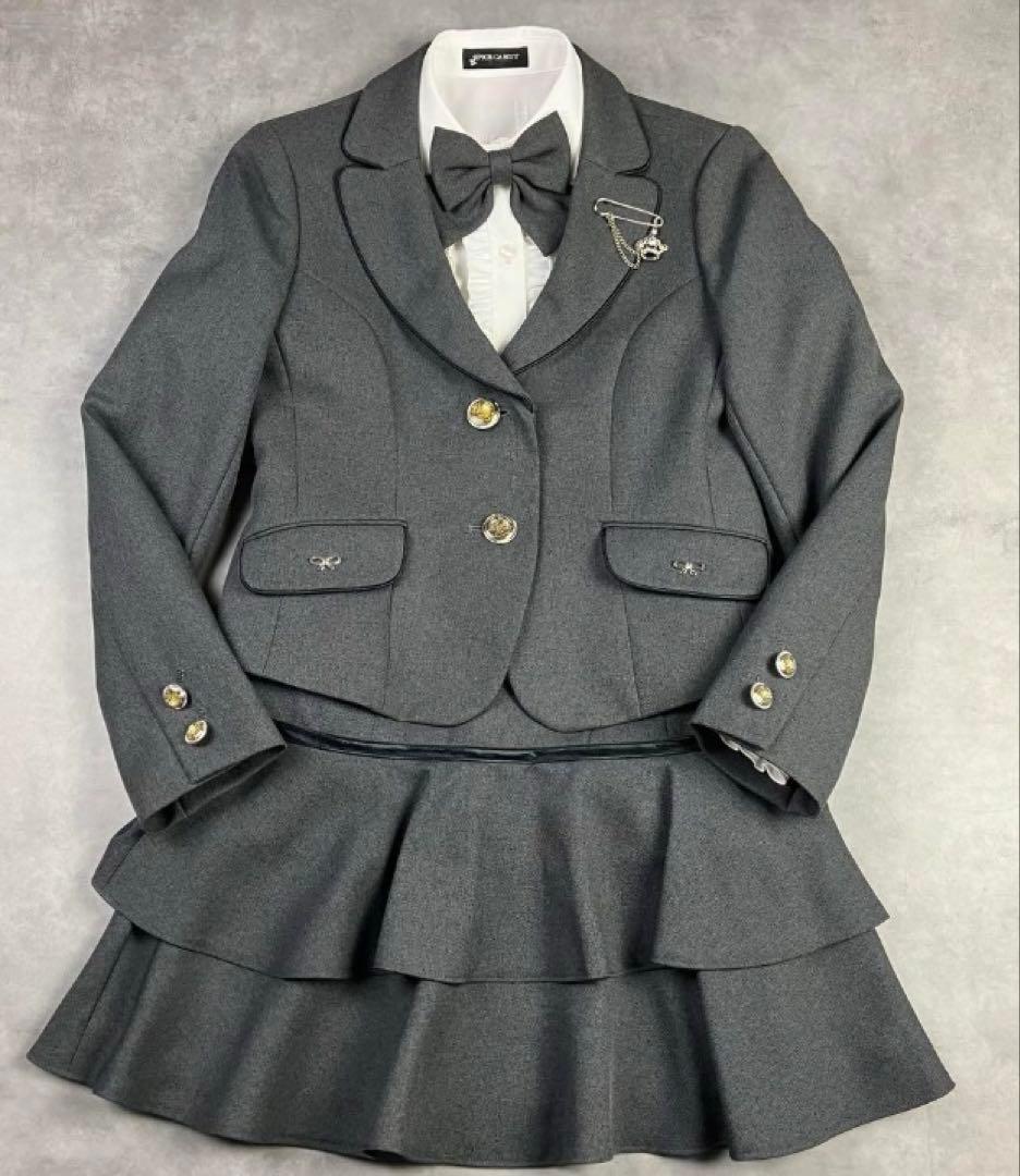 スパイスキャンディ キッズフォーマルスーツ 5点セット 150 女の子 卒業式