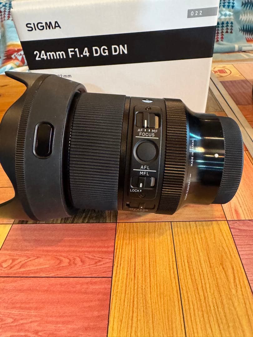 【値下げしました】SIGMA 24mm F1.4 DG DN レンズ