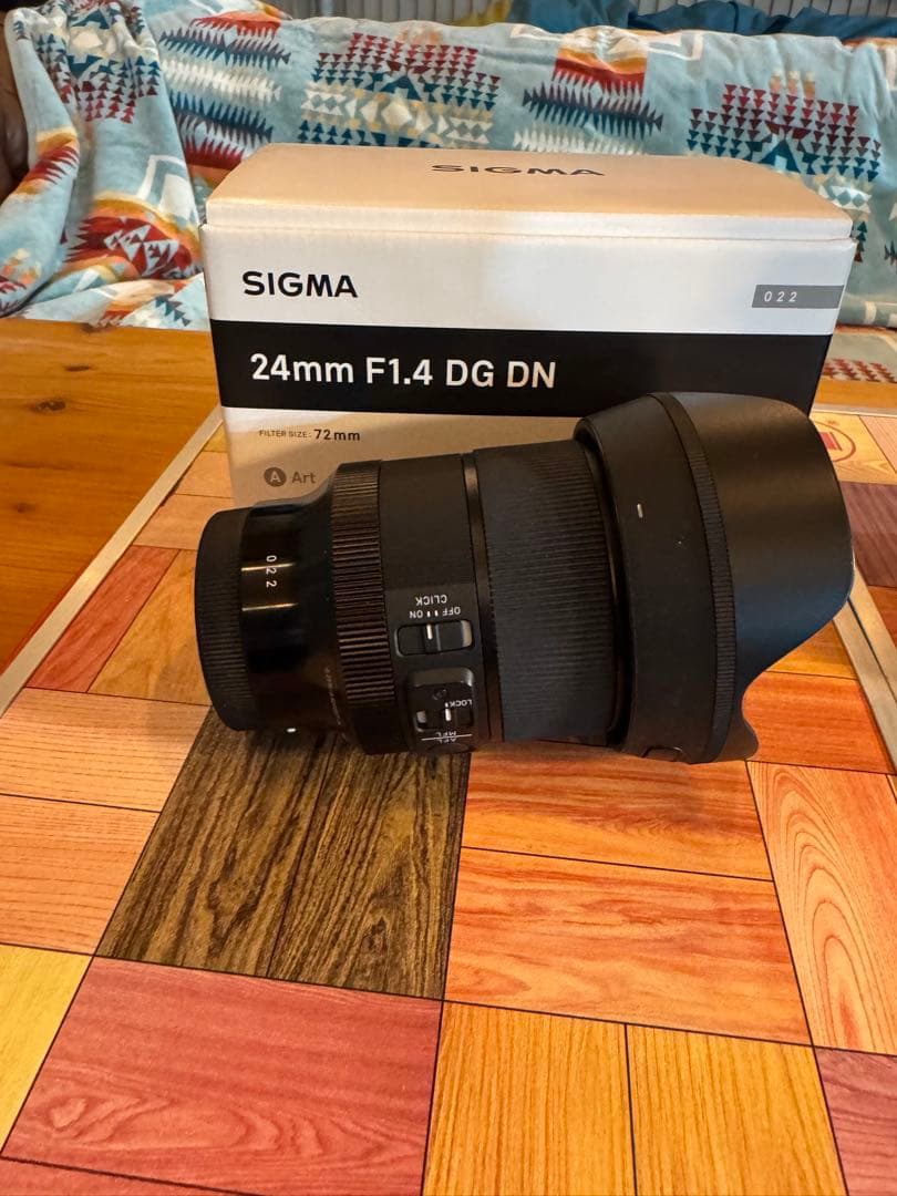 【値下げしました】SIGMA 24mm F1.4 DG DN レンズ