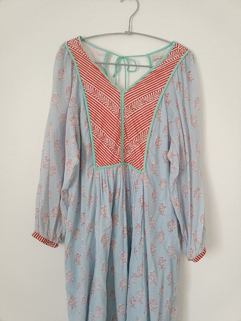 【ne Quittez pas】LOTUS COMBI PRINT DRESS