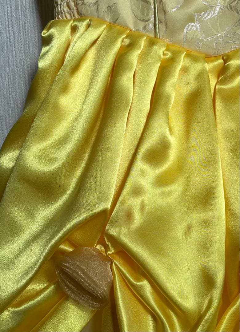 moonさま専用ビビディ ベルドレス 100〜110cm パニエ手袋＋白ケープ