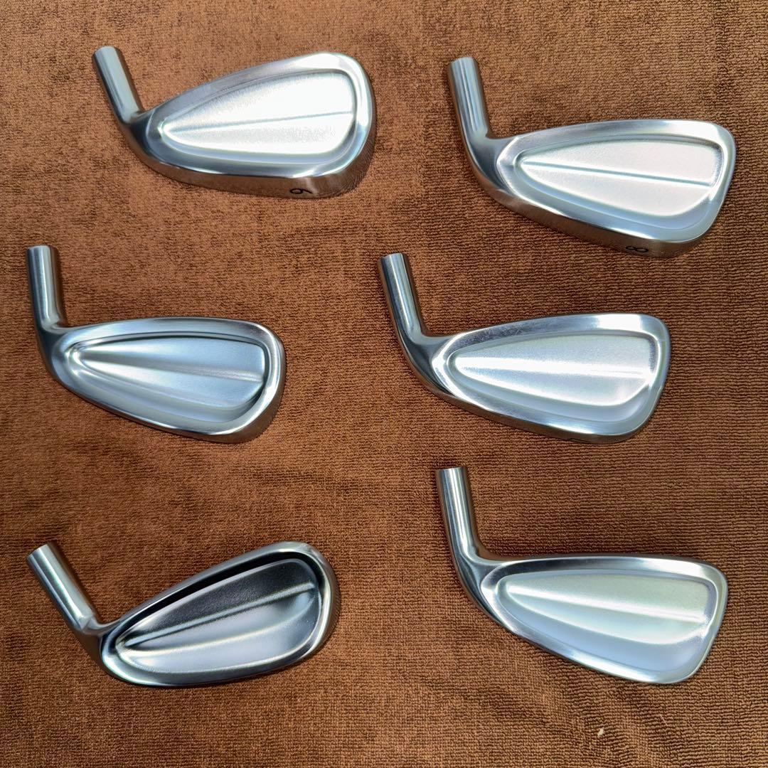 最終価格　無刻印アイアンセット 5, 6, 7, P キャビティ　ヘッドのみ