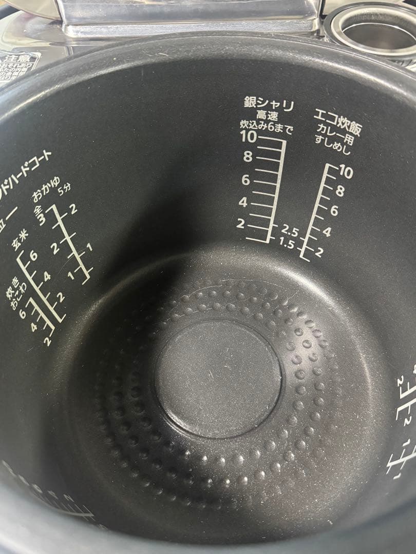 Panasonic IHジャー炊飯器　sr-spx184 ルージュブラック