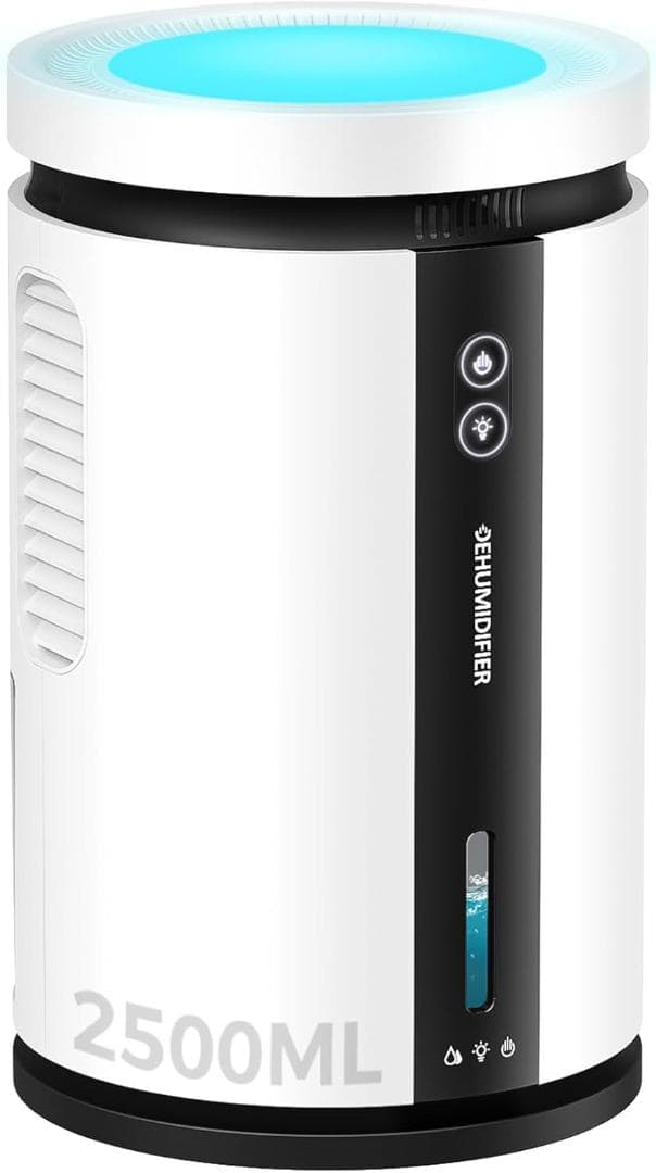 K008 除湿機 小型 衣類乾燥 省エネ 静音 マイナスイオン機能 7色