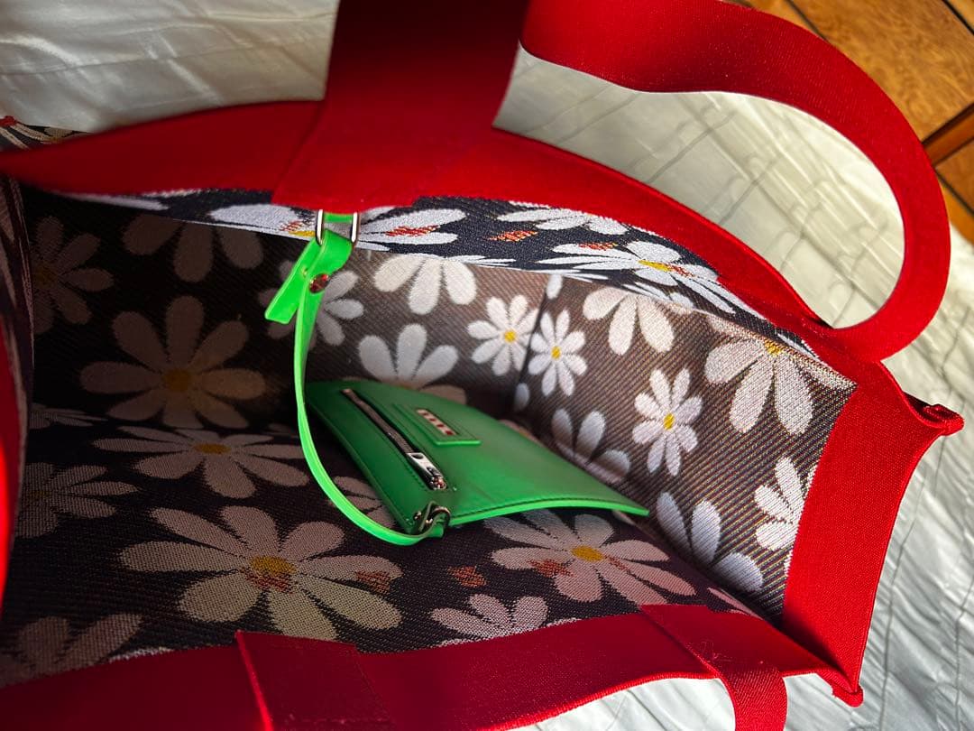 マルニ DAISY SHOPPING BAG デイジーショッピングバッグ 花柄