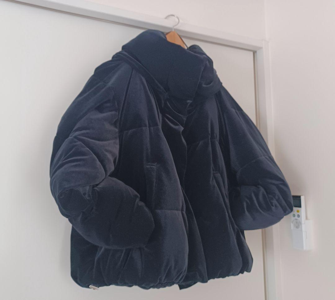 Ray BEAMS RBS 中綿ダウンジャケット ベロア