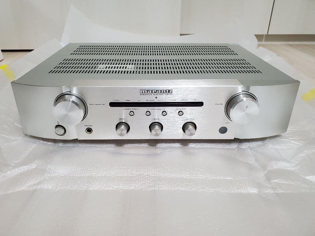 【美品】marantzアンプPM6005☆スピーカーケーブル等付き