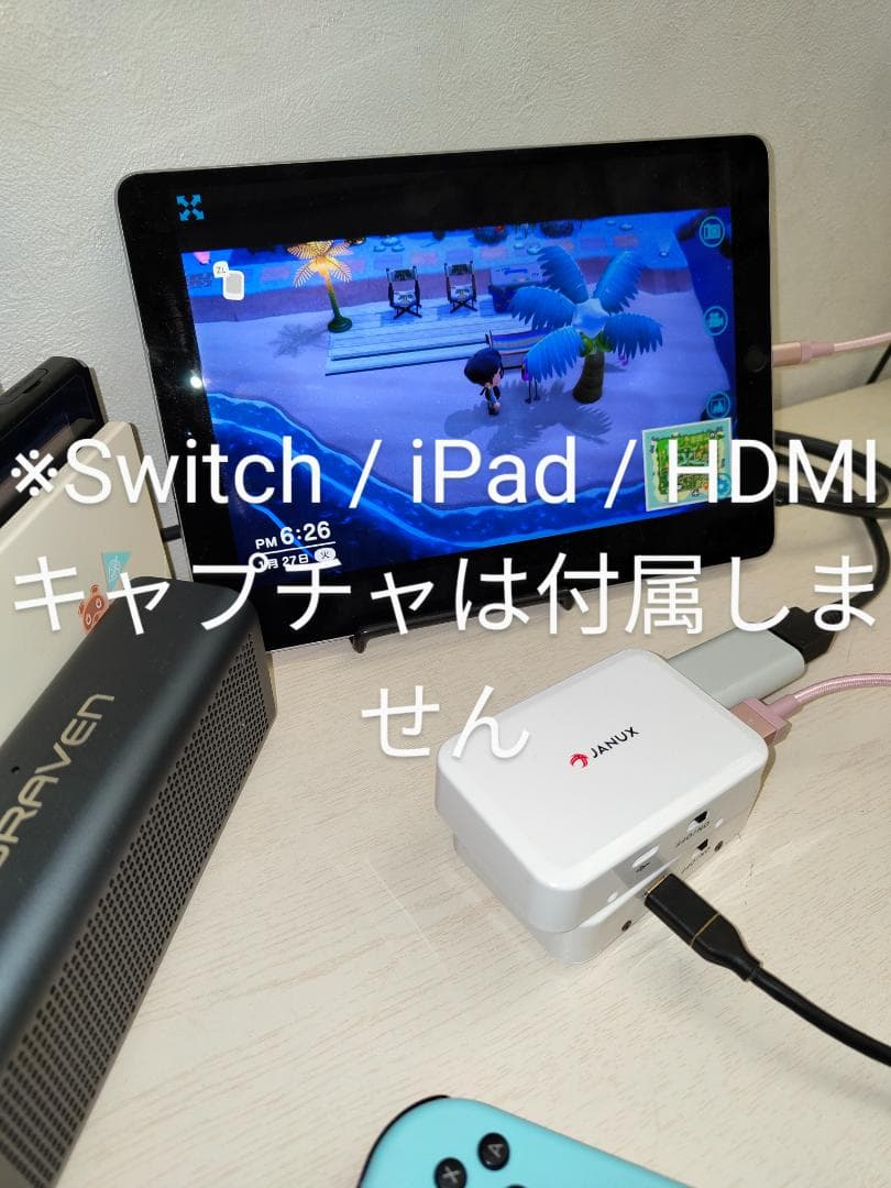 【Nintendo SwitchをテレビなしでiPadに映せる！専用セット】