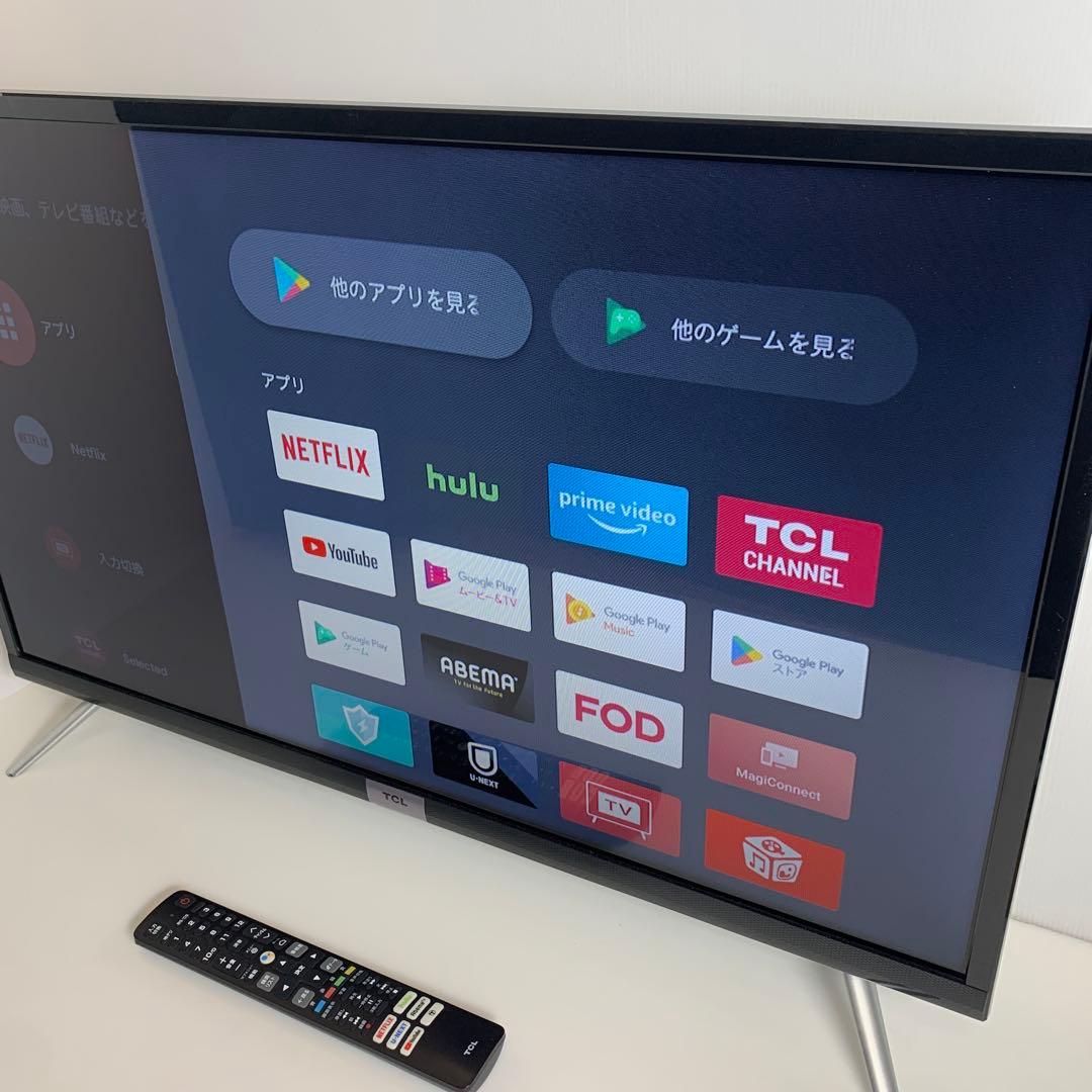 ❗綺麗 ☀ TCL 32型② 機能満載 スマートテレビ Android☀2022