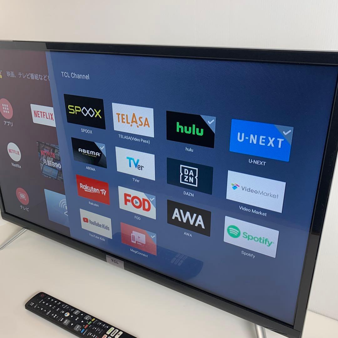 ❗綺麗 ☀ TCL 32型② 機能満載 スマートテレビ Android☀2022