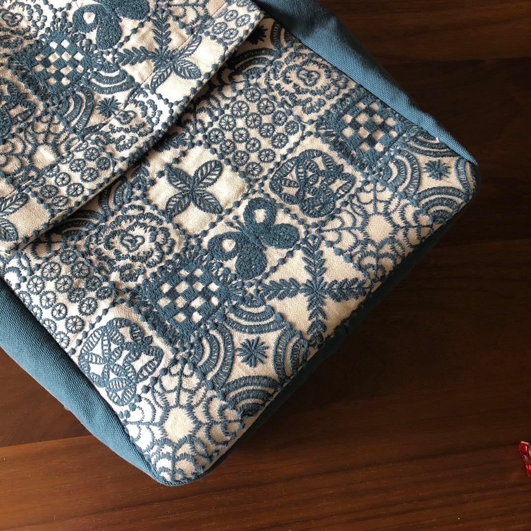 ハンドメイド トートバッグリュック forest tile