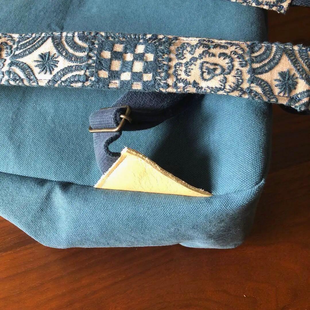 ハンドメイド トートバッグリュック forest tile