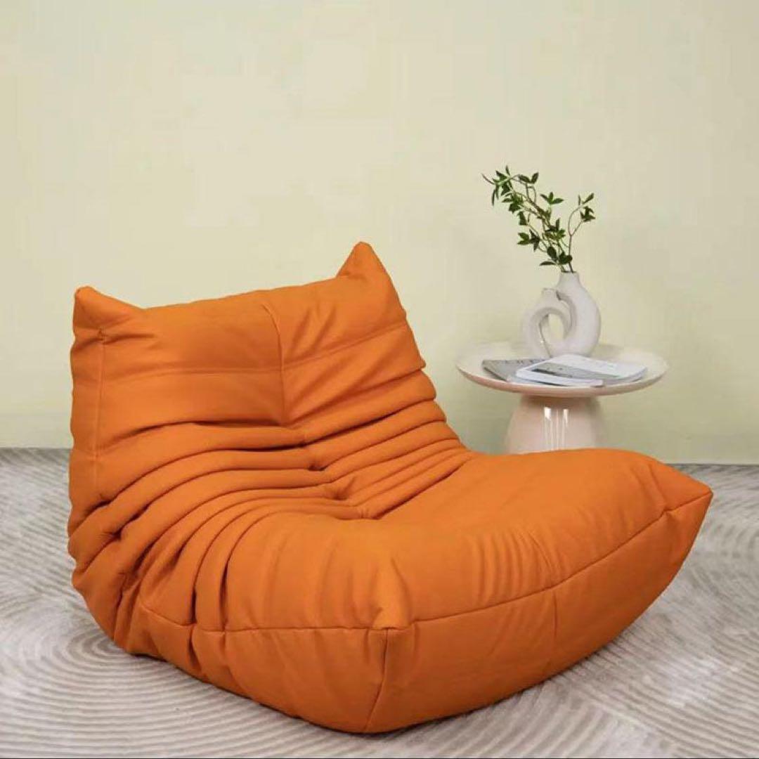 togo トーゴ　プロダクト　オレンジ 1人掛けソファ 合成皮革