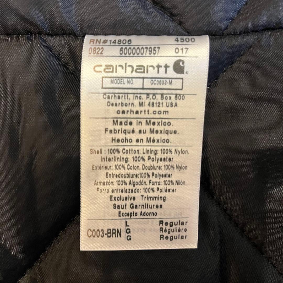【新品未使用 タグ付】正月特価 Carhartt メキシコ製 L