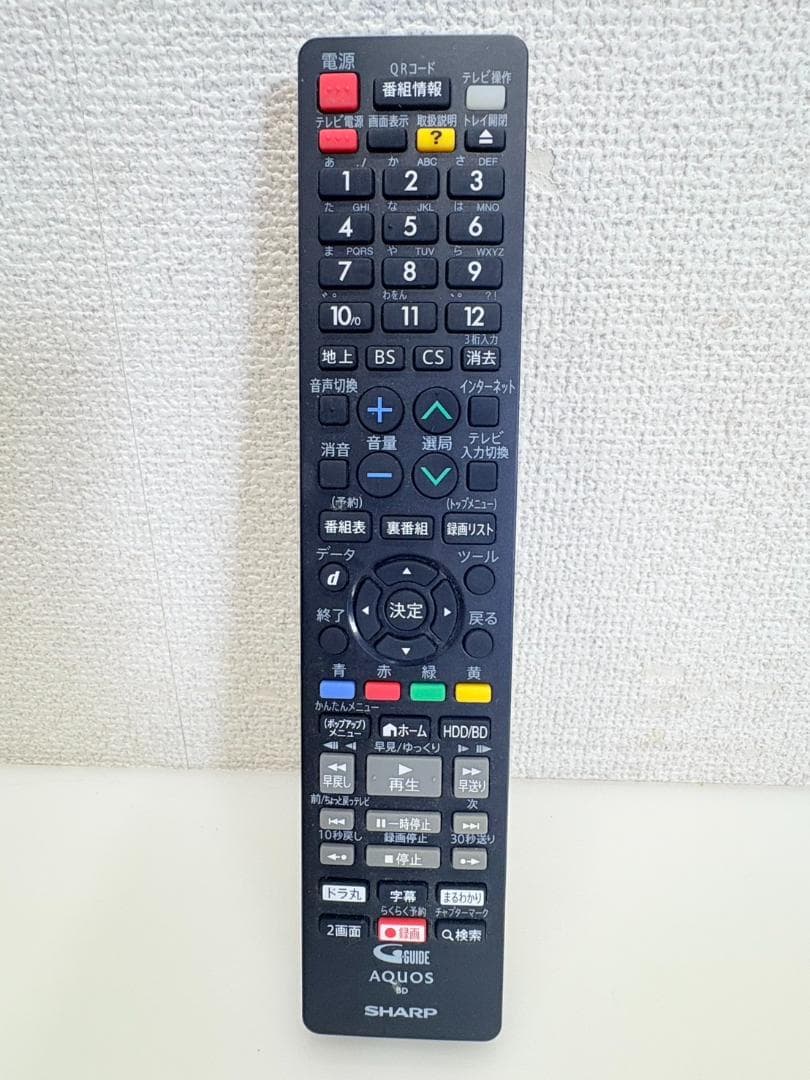 SHARP AQUOS ブルーレイレコーダー 2B-C05BW1