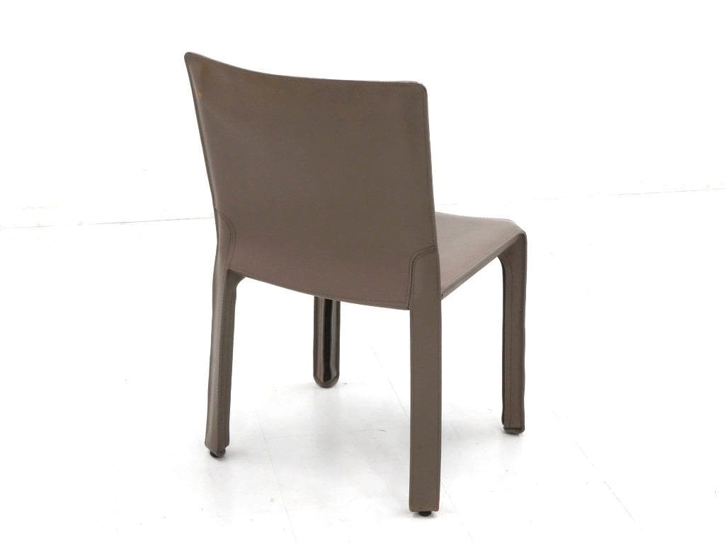 展示品　カッシーナ　キャブ　総本革　レザー　チェア　イス　モダン　名作　高級