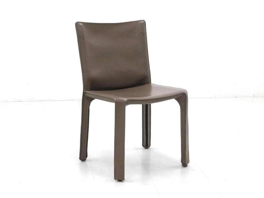 展示品　カッシーナ　キャブ　総本革　レザー　チェア　イス　モダン　名作　高級