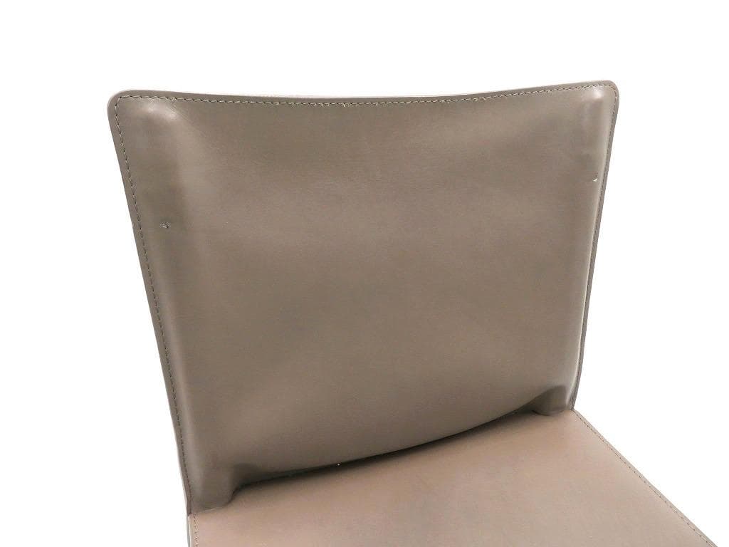 展示品　カッシーナ　キャブ　総本革　レザー　チェア　イス　モダン　名作　高級