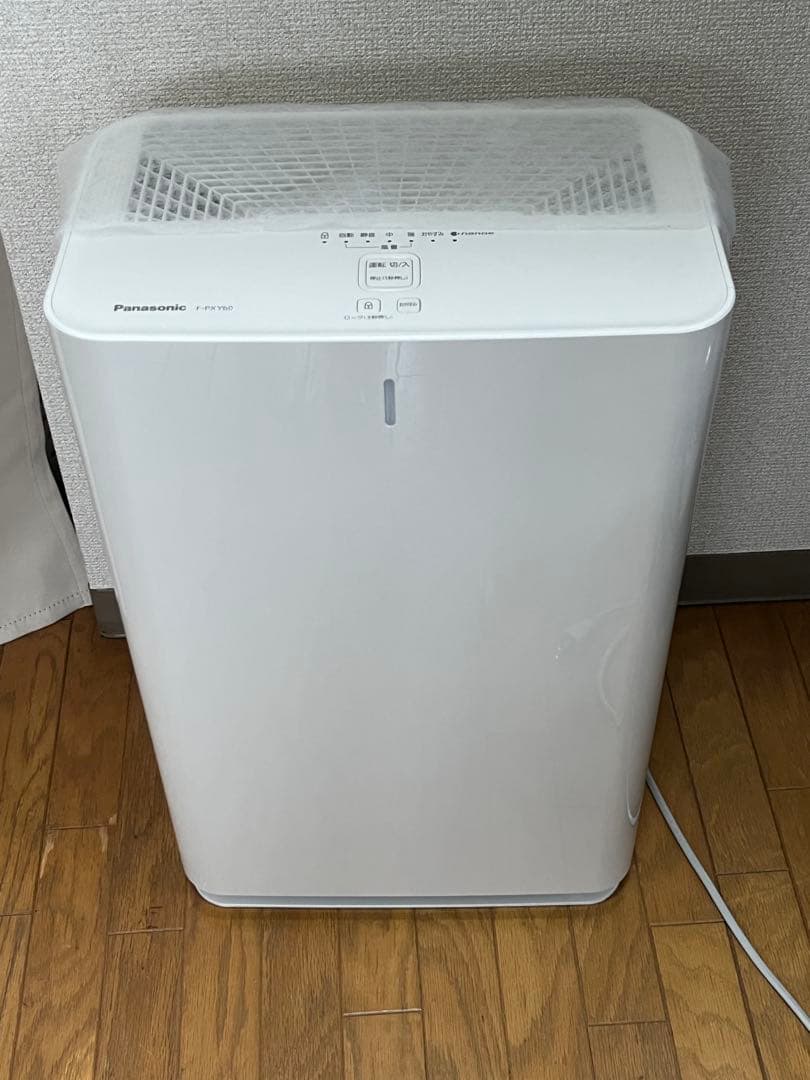 【美品】パナソニック F-PXY60-W ナノイー搭載 空気清浄機 ホワイト