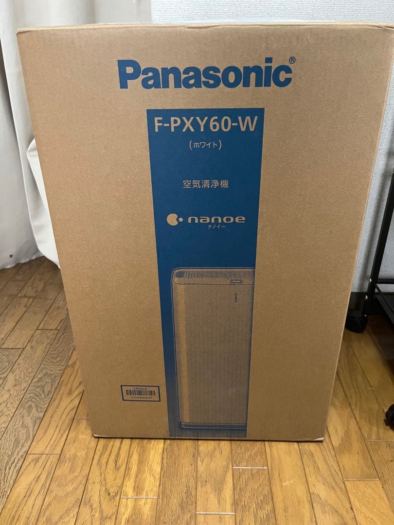 【美品】パナソニック F-PXY60-W ナノイー搭載 空気清浄機 ホワイト