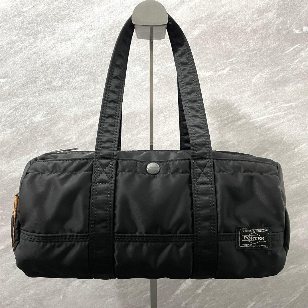 美品 人気✨ ポーター ボストンバッグ タンカー ブラック 廃盤品