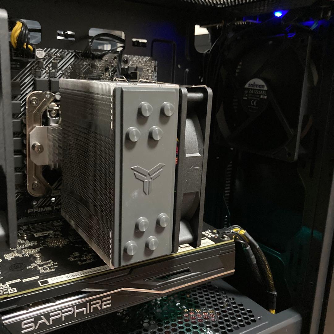 ASUS PRIME H410-A デスクトップPC (新品PCケース使用)